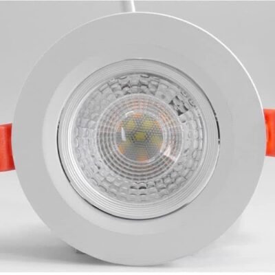 سبوت 7 وات 7 سم 3 اضاءات مختلفه ابيض ورم تلجي